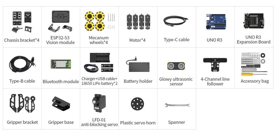 Hiwonder miniAuto Magic Smart Car Toys - หุ่นยนต์ AI Vision สำหรับการศึกษาและการเรียนรู้ - Image 21